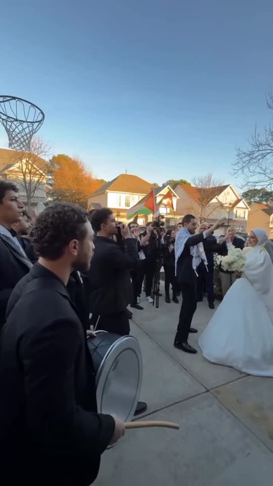 Hayat Al-Dabka Reel: Zaffa at the bride's house, North Carolina